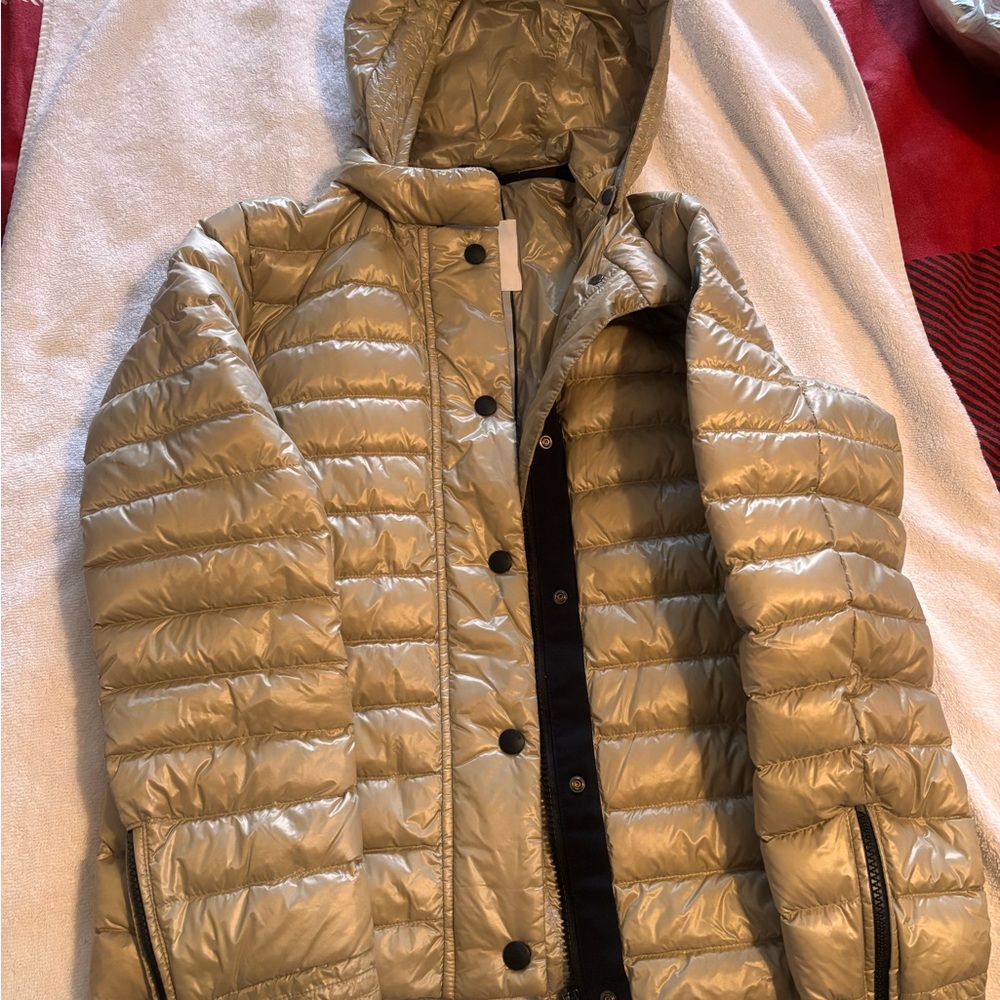 Bogner Women's Gold Puffer Jacket